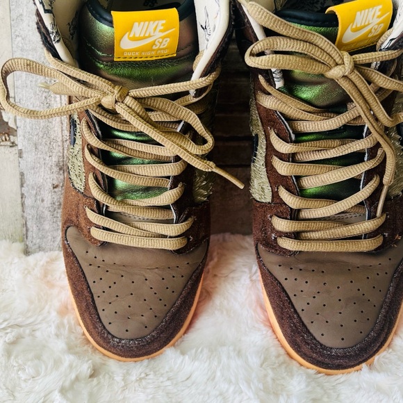 2020 Nike SB Dunk high mallard TurDunken - Picture 7 of 9